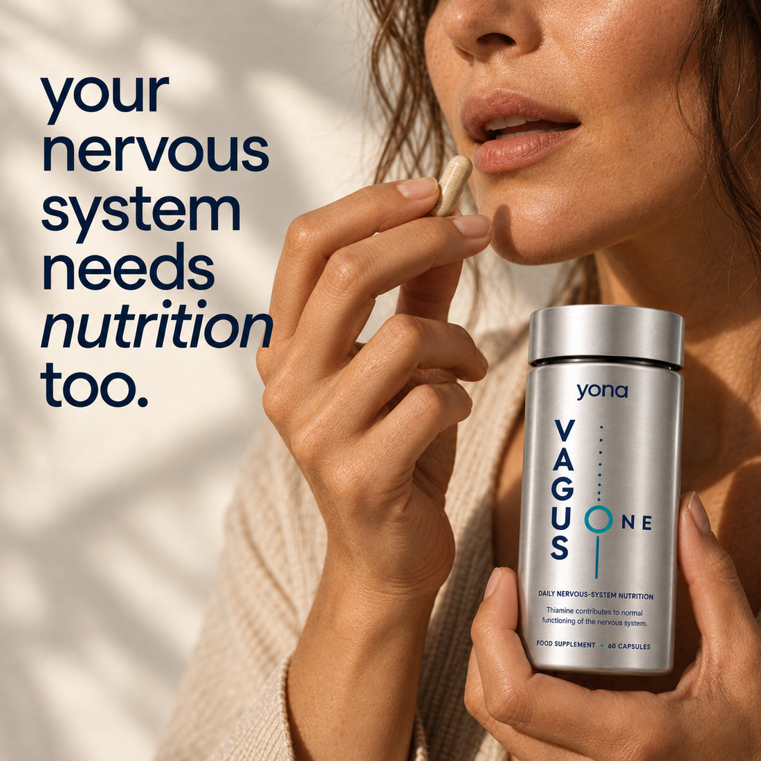 Vagus One. A Daily Vagus Nutraceutical Yona