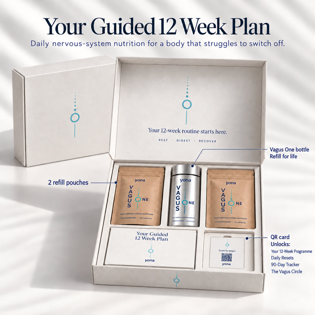 Vagus One. A Daily Vagus Nutraceutical Yona