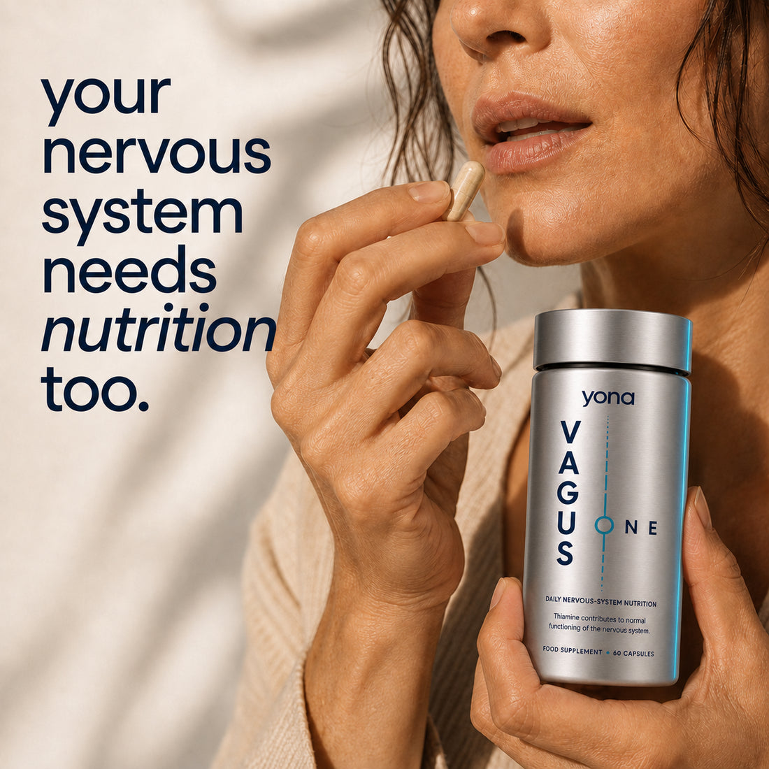 Vagus One. A Daily Vagus Nutraceutical Yona